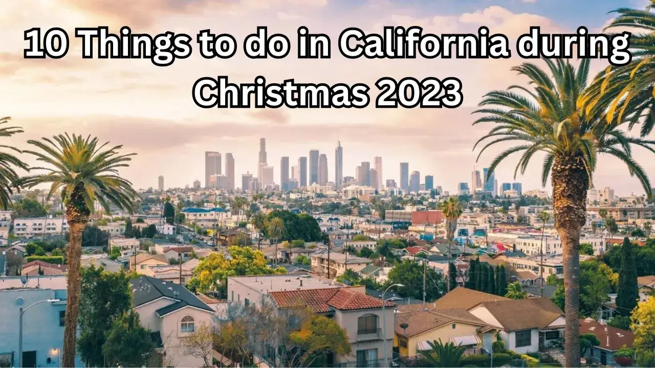 10 Things to do in California during Christmas 2023