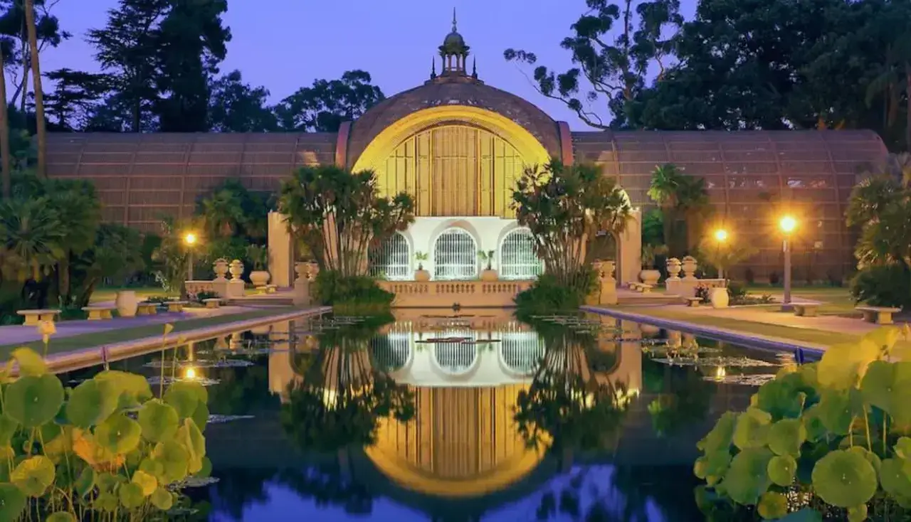 A snapshot of Balboa Park's lush greenery and iconic structures.